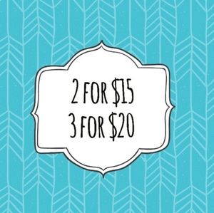 most items! not all! bundle items for discount